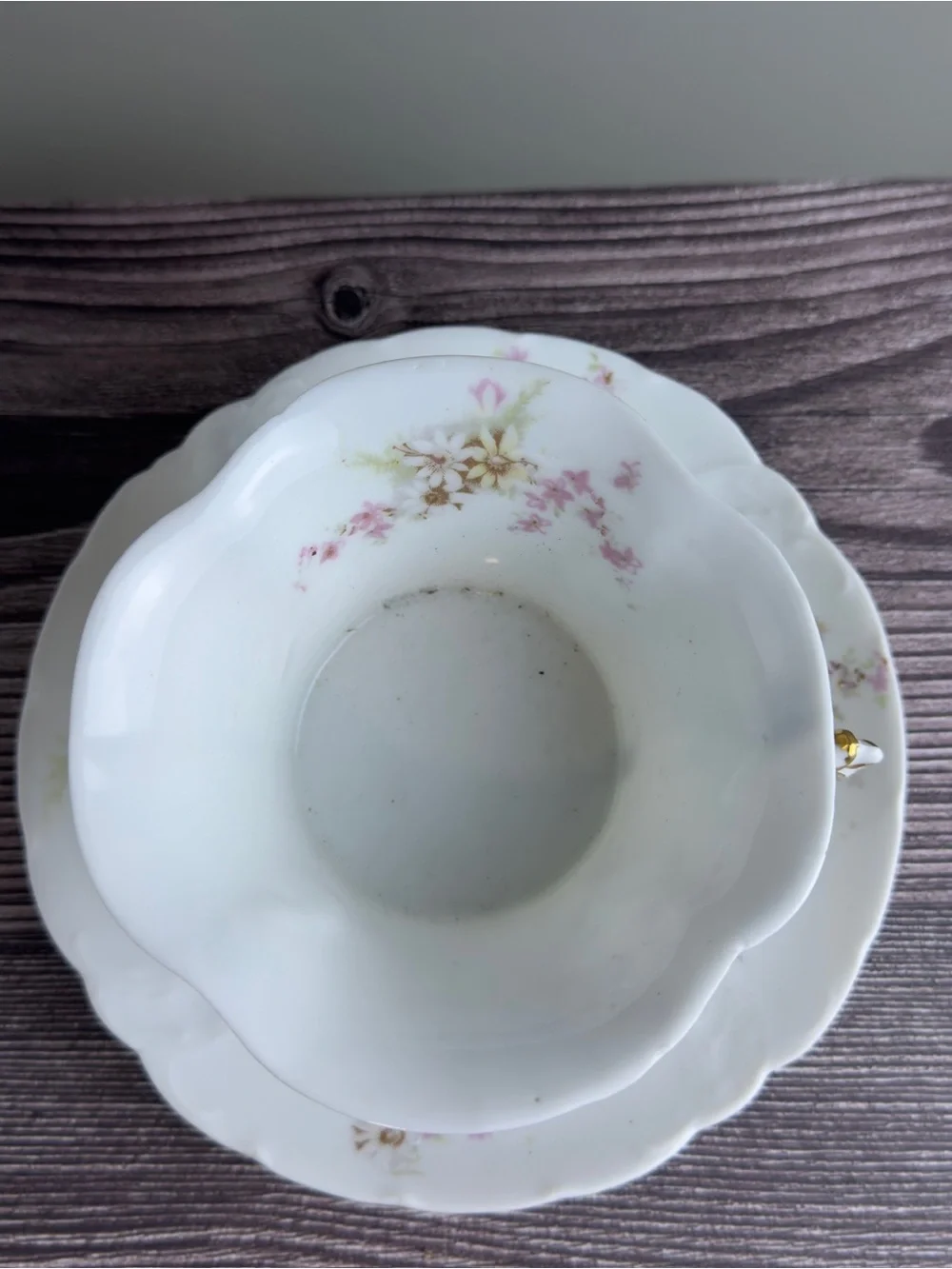 Antique Porcelain Tea Set & Pitcher Bundle – Bavaria, Sevres, Floral, No Chips